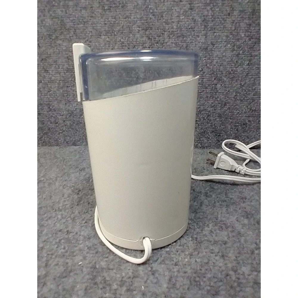 Krups Fast-Touch Coffee Mill Type 203 B White Electric Blade Grinder 160W 120V